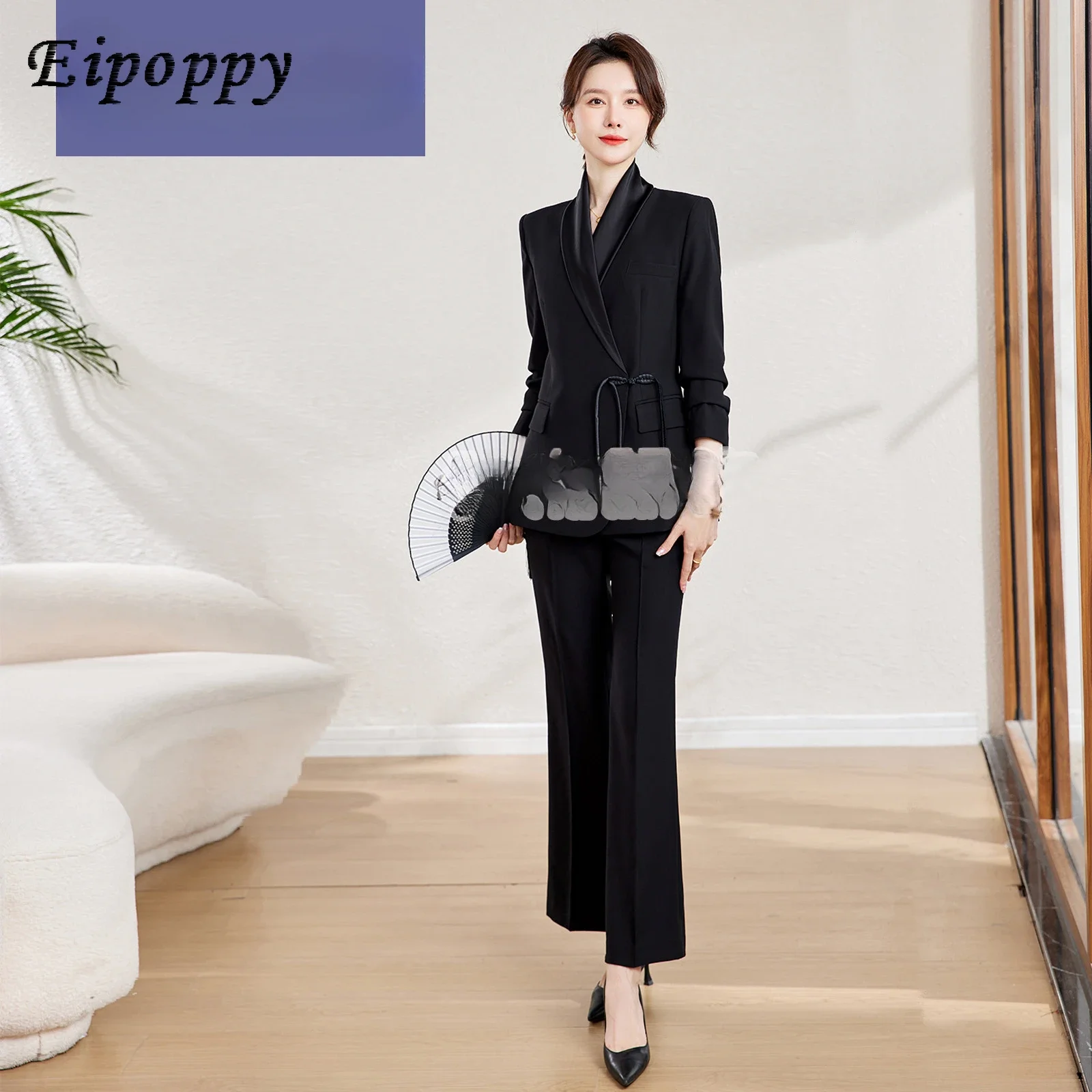 Advanced China-Chic New Chinese Casual Suit Coat Suit Set Women