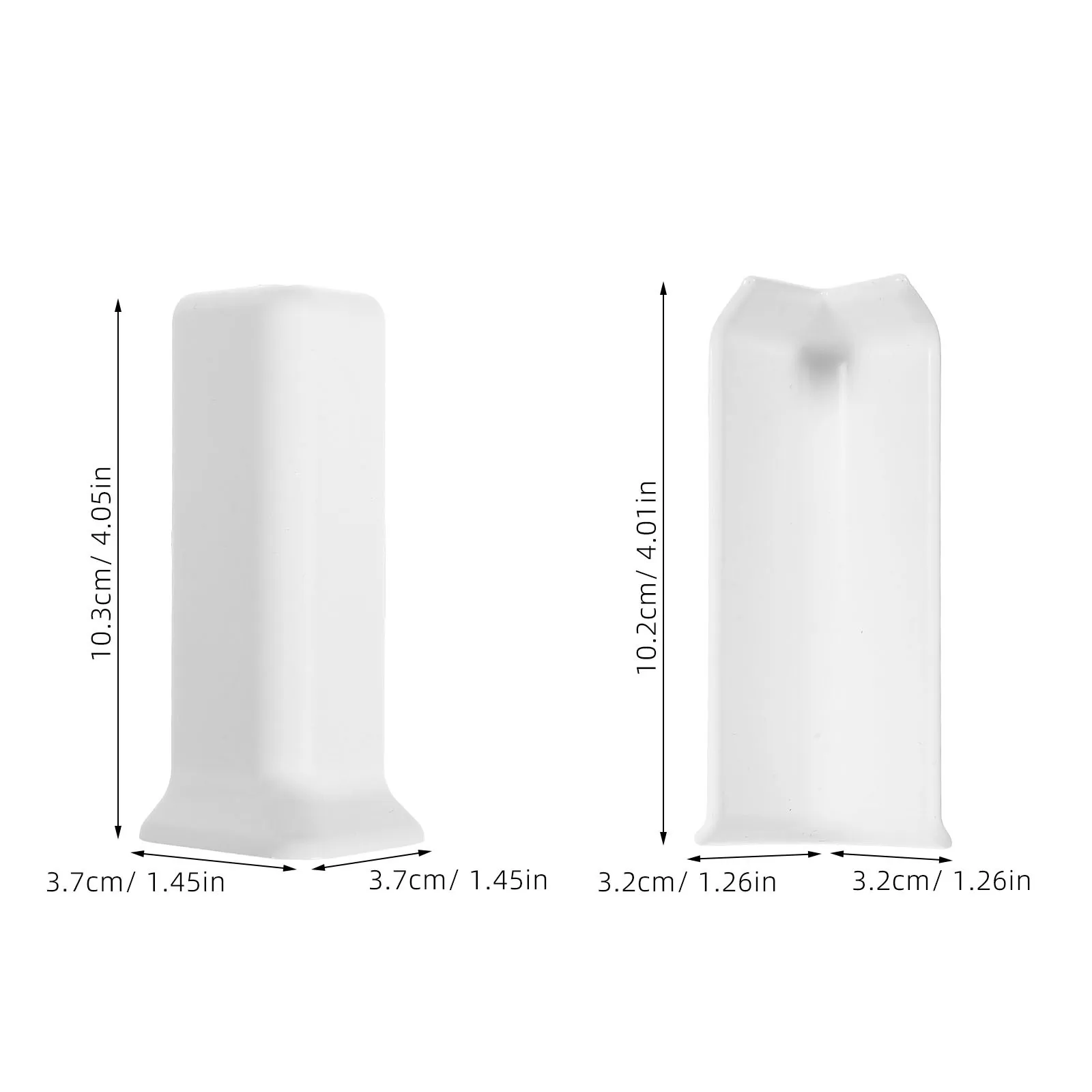 4 قطع من واقيات الزوايا ذاتية اللصق وسميكة للحواف اللوحية لغرفة المعيشة وغرفة النوم وحماية أرضية الحائط في الأماكن المغلقة #4