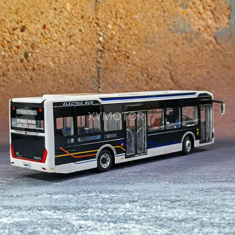 

1/42 Zhongtong City Bus LCK6126EVGRA1 Pure electric Bus Diecast Car Model Gifts