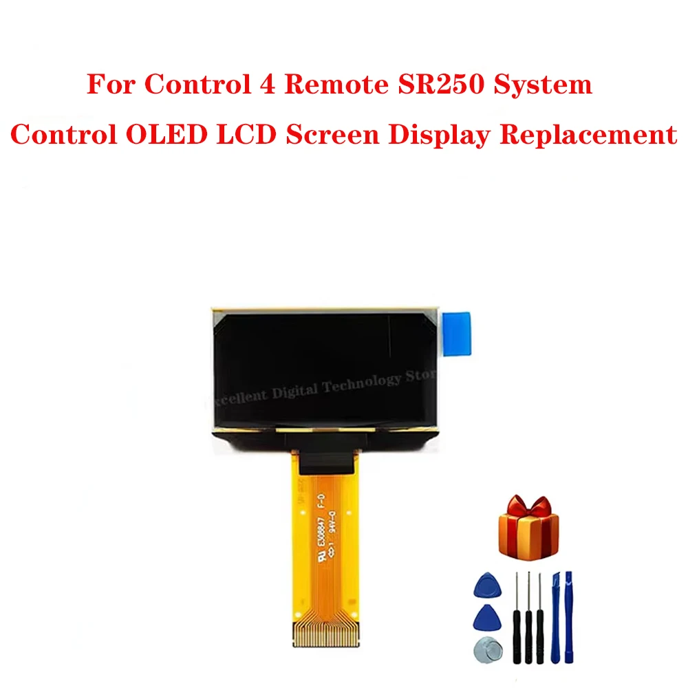 

For Control 4 Remote SR250 System Control OLED LCD Screen Display Replacement