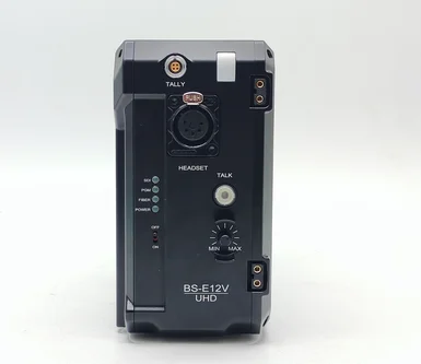 12g Sdi in  to Fiber Converter Smpte Cable Power Supply 300m a  Ethernet  5pin Xlr Intercom Headset  EFP Fiber Optic Converter