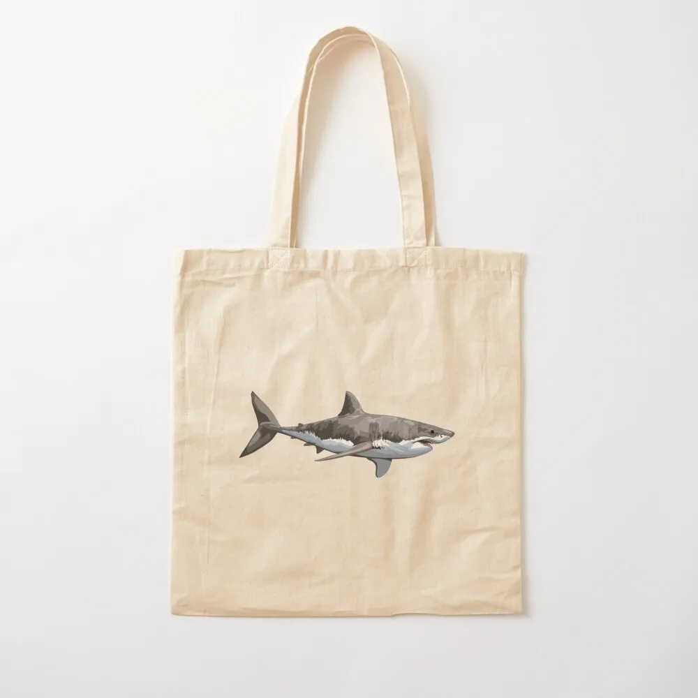 

Great White Shark Tote Bag hand bag ladies tote bag men Cloth
