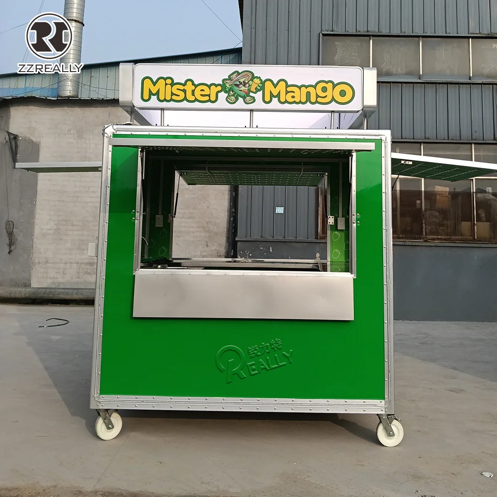 

Профессиональный прицеп для общественного питания, изготовленный на заказ уличный грузовик для барбекю, тележка для мороженого, мобильный коммерческий прицеп для пищевого бара на продажу