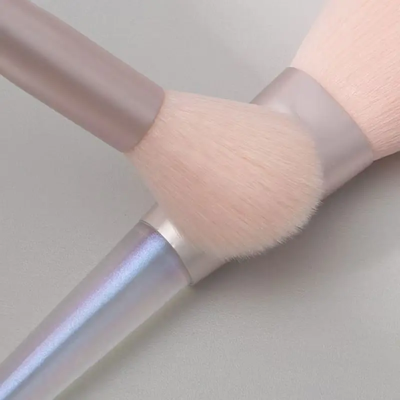 مجموعة فرش مكياج احترافية جديدة مكونة من 12 قطعة بمقبض كريستالي - مجموعة فرش مستحضرات التجميل المحمولة لظلال العيون