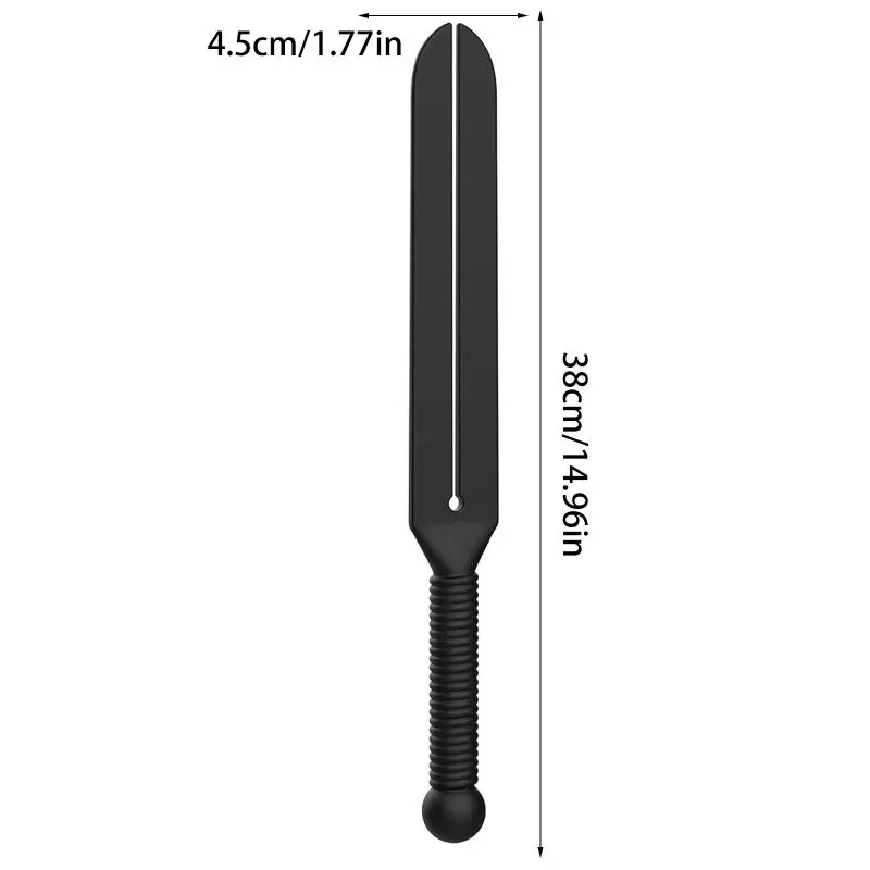 New New 1Pcs Spanking Paddles Horse Whip Portable Silicone Equestrian Training Pointer With Handle 38cm Racing Riding Crop image 5