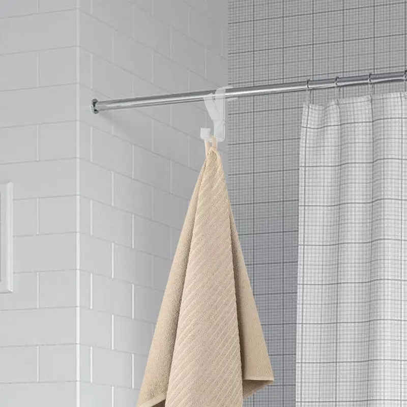 Drying Rack Hook Shower Door Hooks For Suspending Clothes Shower Hanger Rustproof Durable Waterproof Shower Towel Hook For Dry