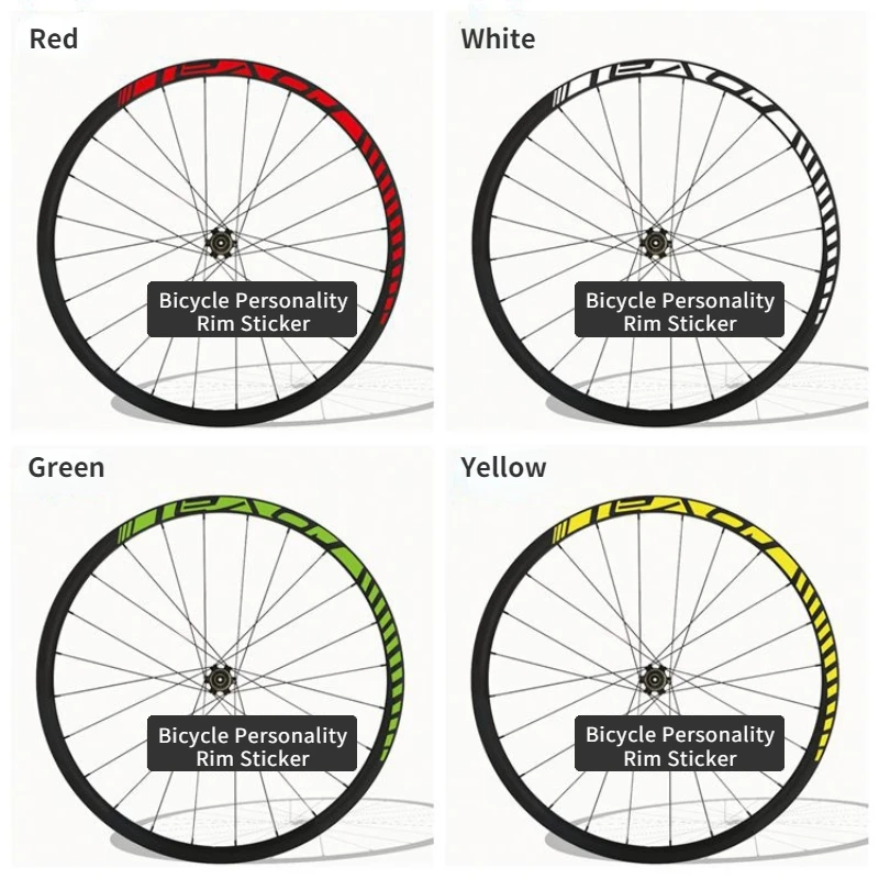 Bike Rim Sticker width 20mm MTB Road Wheel Decals Cycling Reflective Stickers 20\