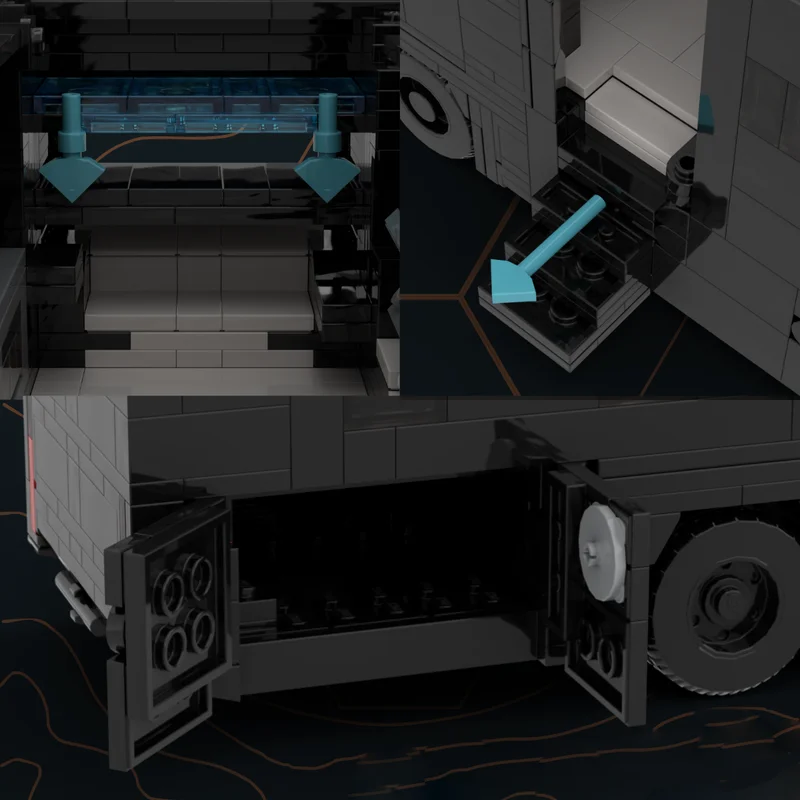 1938 PCS MOC Personalizza Speed King Serie 1200 RV Modello Building Block Tecnologia Assemblaggio educativo Giocattolo fai da te Regalo di compleanno