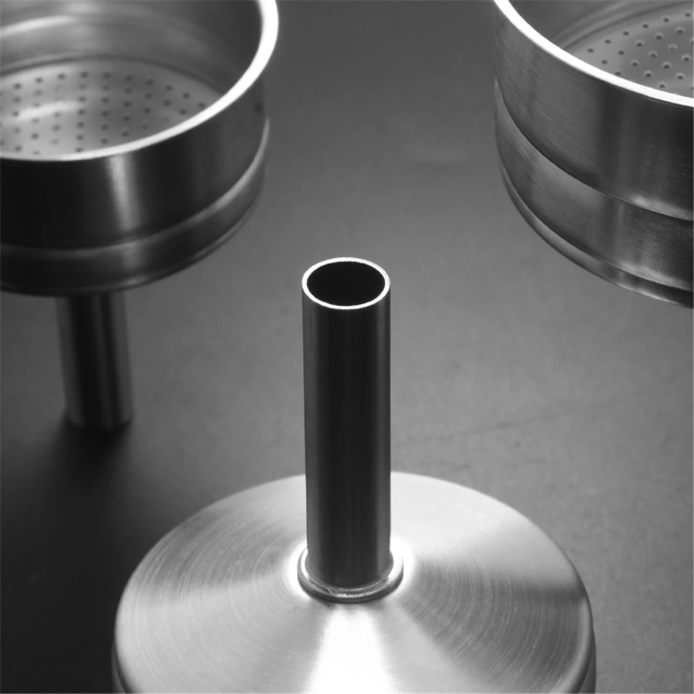 450ml Stainless Steel Moka Express Replacement Funnel Kit Funnel Filter Plate Espresso Coffee Gasket Seals Coffee Maker Accessor - Image 2