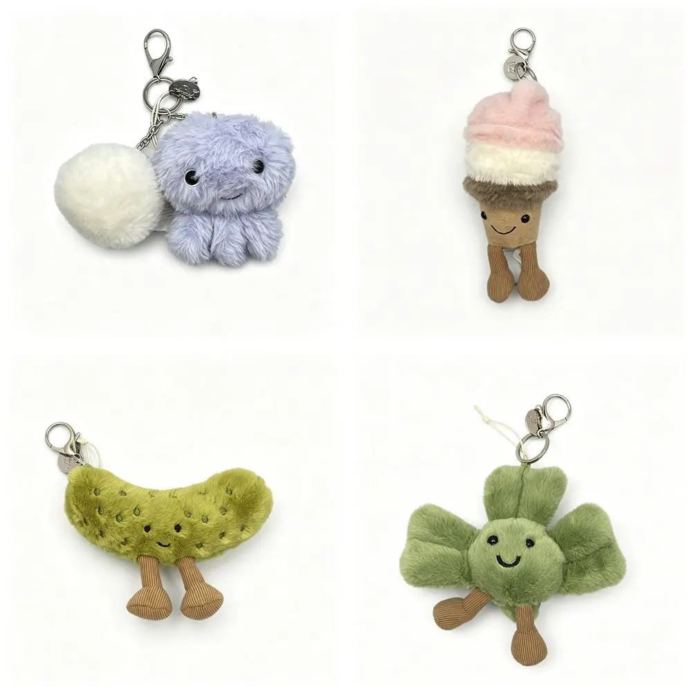 2026  new Easter Day cucumber Soft Stuffed Plush Toys Spring Flowers Bunny Cute Animal Plushies Doll Gifts Happy Easter Party