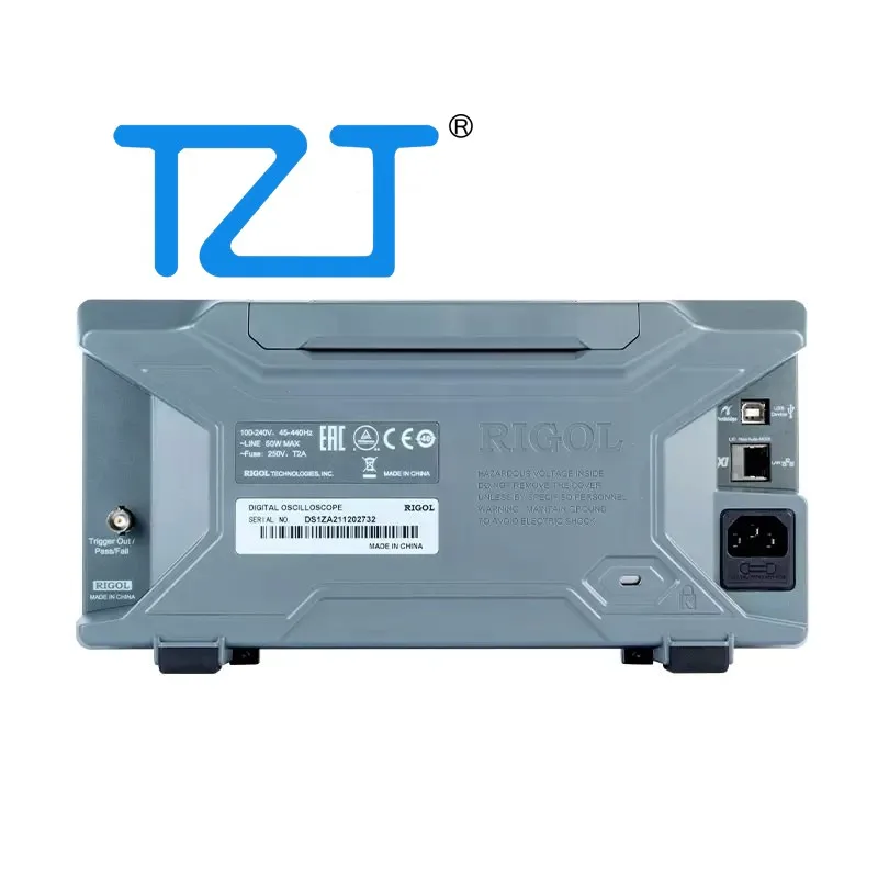 TZT RIGOL DS1104Z-S Plus, полоса пропускания 100 МГц, цифровой осциллограф, многофункциональный генератор сигналов, 4 аналоговых + 16 цифровых каналов