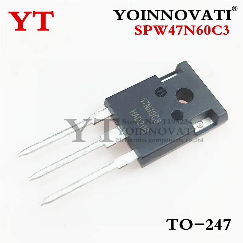 

10 шт./лот SPW47N60C3 47N60C3-247 хорошее качество IC MOSFET N-CH 650V 47A