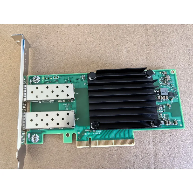 MCX512A-ACAT Dual Port 25G SFP28 Ethernet Card PCIe 3.0 x8 SR-IOV VXLAN Offload for VMware