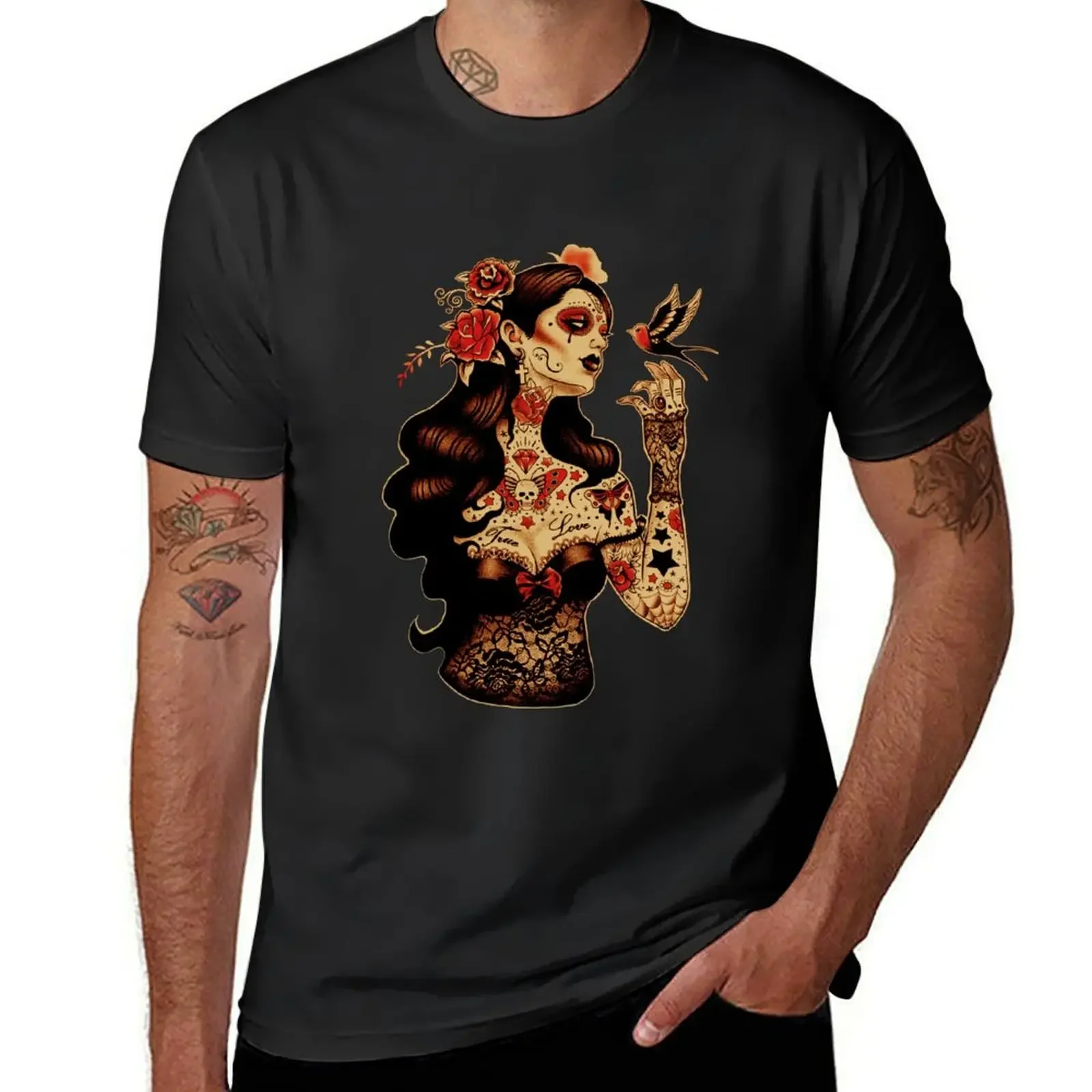 

Day of the Dead Art, Day of the Dead Picture ,Dia De Los Muertos T-Shirt shirts graphic custom t shirt shirts graphic tee men