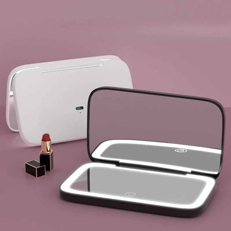 

Portable Lipstick Decorative Mirrors Beauty Pocket Hand Appearance Decorative Mirrors Interior Plastic Home Cermin Rias MHHZJ