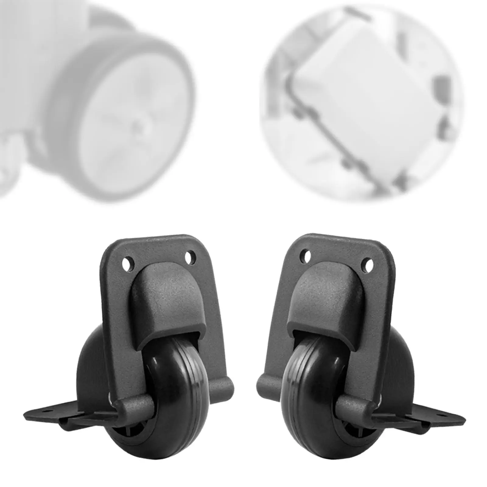 Rodas De Mala De Bagagem, Peças De Reparo DIY, Substitui Diretos, Rolamento Liso