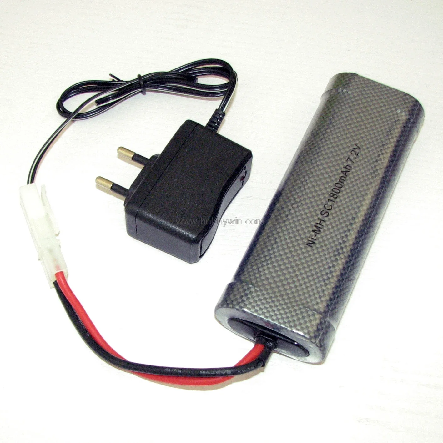 7.2 v 1800 mah NiMH Batteria Ricaricabile con il Caricatore per RC di Potenza Del Veicolo Motorino di Avviamento