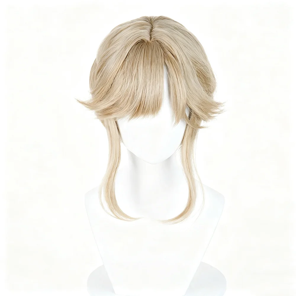 Game NIKKE De Godin van de Overwinning Ade Agent Bunny Cosplay Pruik Vrouwen Lolita Blonde Hittebestendige Synthetische Pruik Halloween Prop