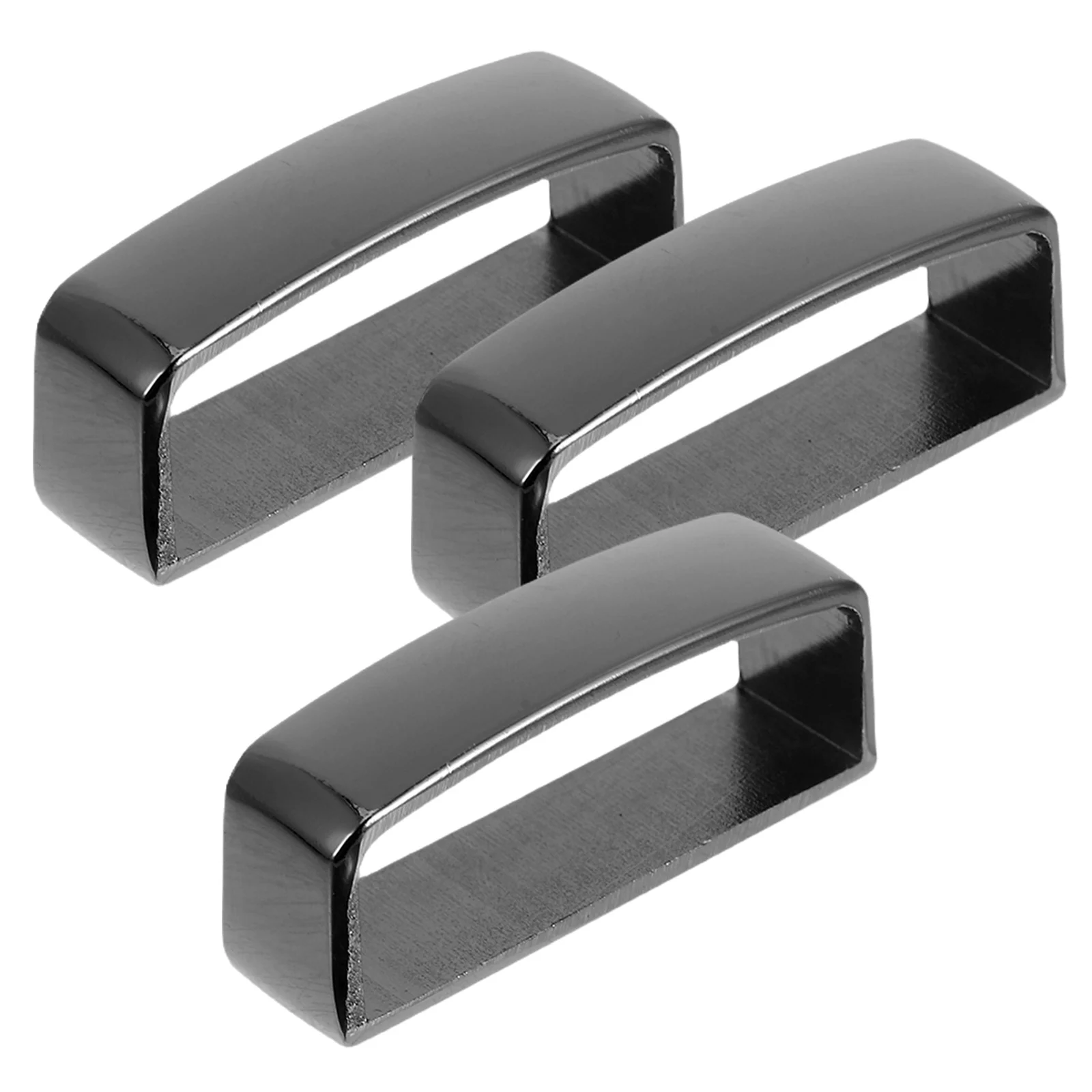 3 قطعة سبائك الزنك حزام مشبك حفظ دائم أنيق الرجال حزام الملحقات استبدال حلقة تحديد حلقة مشبك اتصال