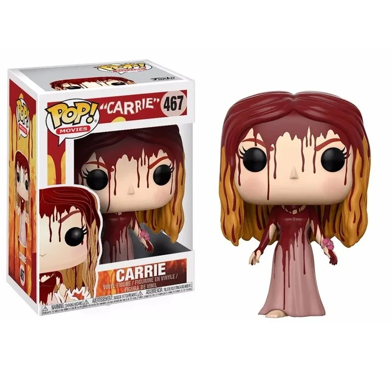 FUNKO POP  NEWest Movie&TV Carrie #467 Limited Edition Vinyl Figure Model Ornaments Toys for Children Gifts