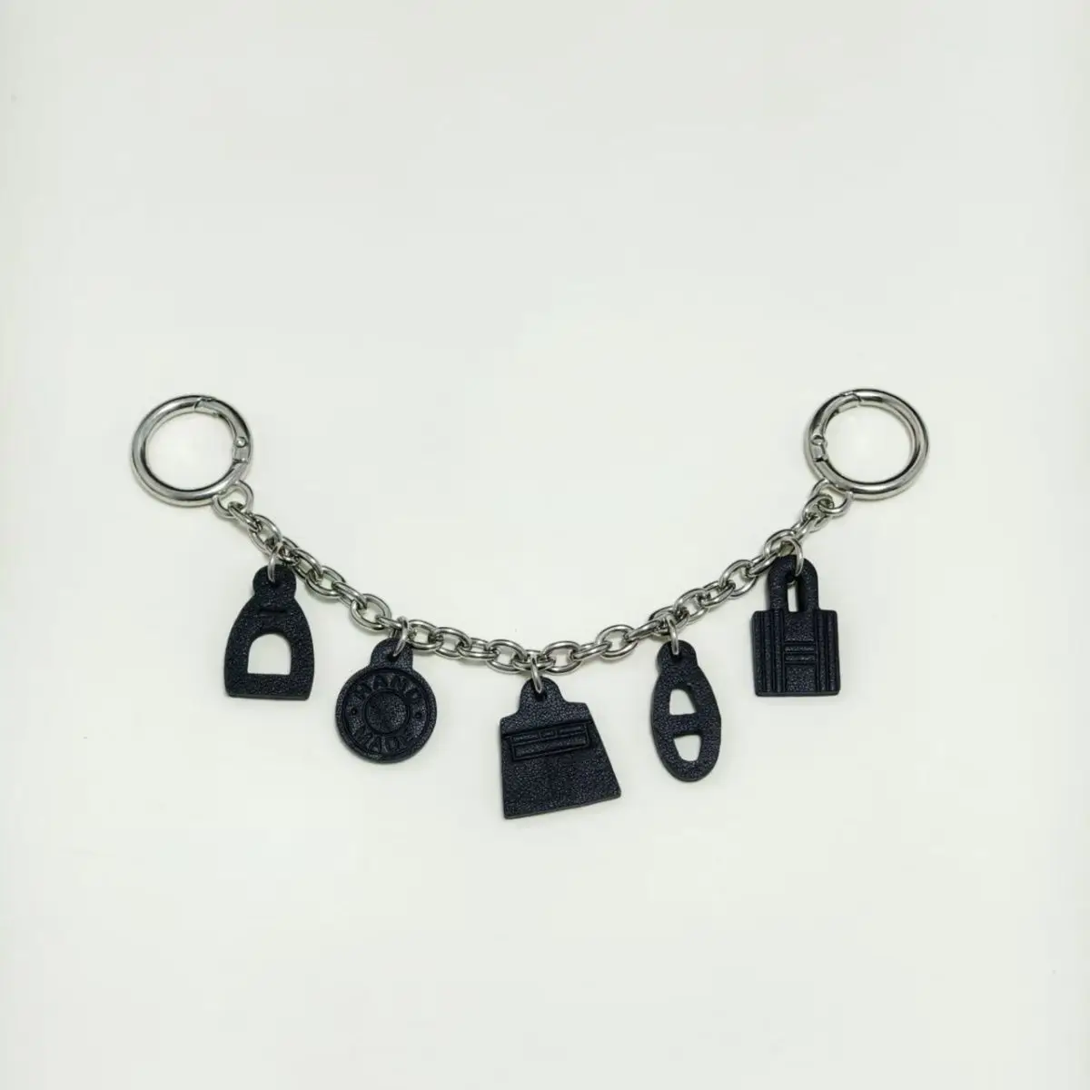 

Цепочка из воловьей кожи, роскошная трансформация и украшение для сумки, универсальная для ремешка для сумки/подвеска для сумки/брелок, качественный аксессуар