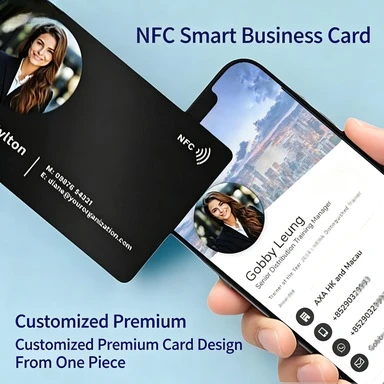 NFC Business Card Foreign Trade Business Plus Friends Intelligent Social Sharing Digital Card BusinessCard