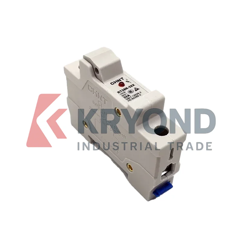 CHINT RT28N-32X 1 القطب DIN السكك الحديدية جبل فيوز حامل قاعدة مع مؤشر ضوء 1P ل 10x38 مللي متر فيوز المنتج الأصلي