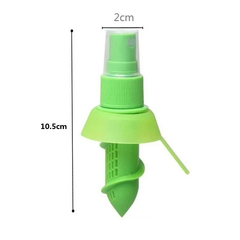 Draagbare Sinaasappelsap Squeeze Sapcentrifuge Citroen Spray Mist Oranje Fruitpers Sproeier Thuis Keuken Koken Gereedschap Mondstuk
