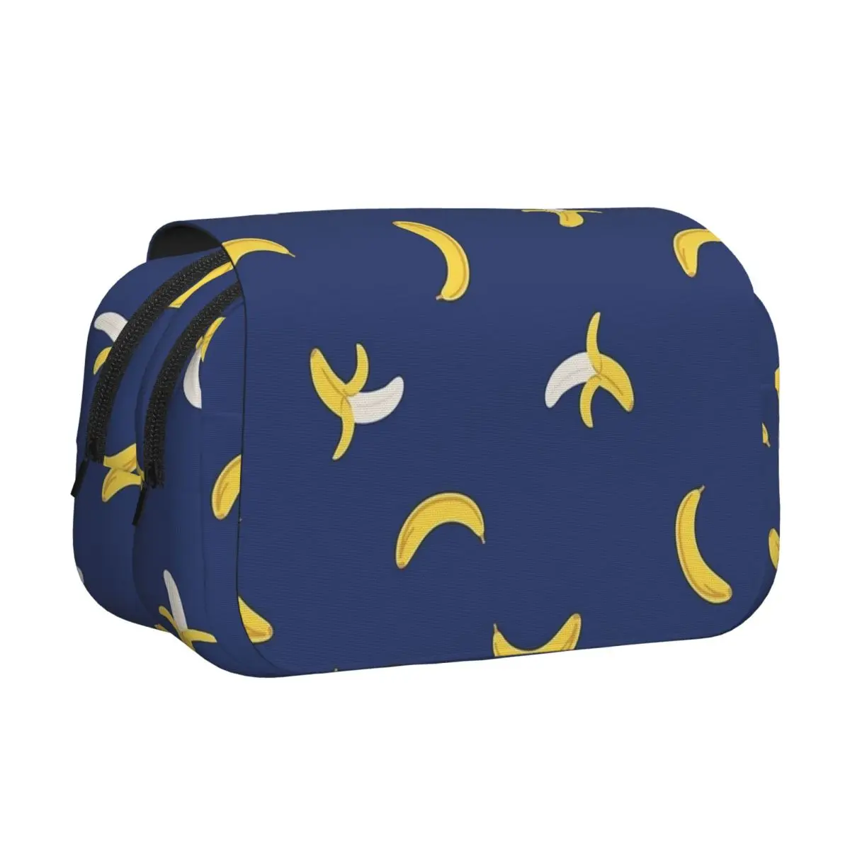 

Пенал-кейс с двойным отделением и подогревом для школьных принадлежностей и косметики, большой вместимости, для студентов