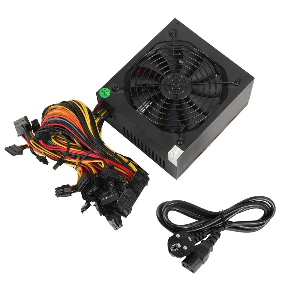 1600w Pc Power Supply ATX Miner Power PSU For ATX Mining Machine Support 6 Pieces Graphics Card GPU Miner Antminer