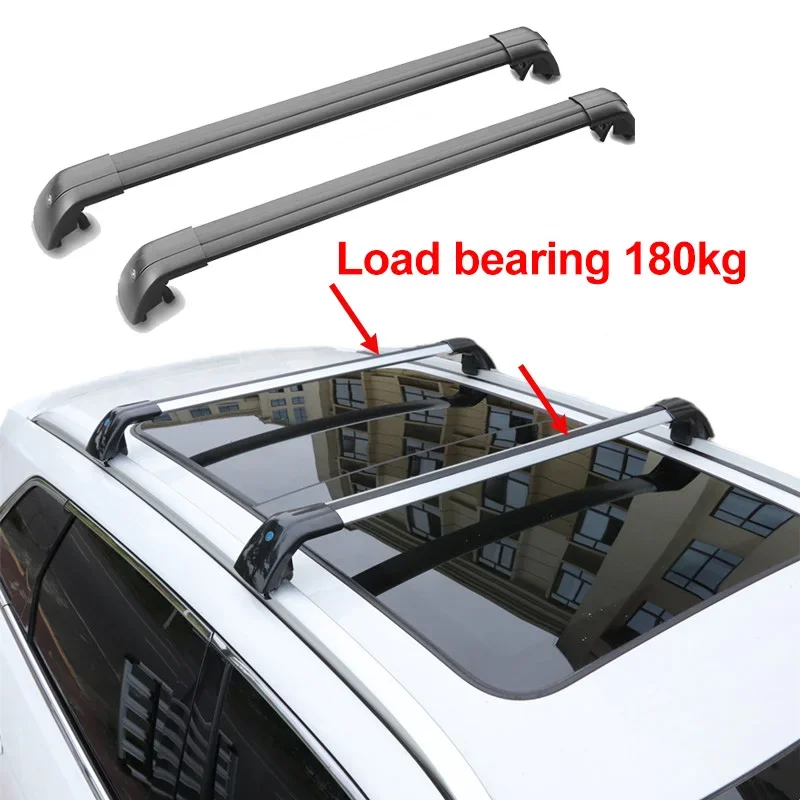 2pcs for Changan Cs55 Plus 2023 Cs35Plus CS75plus Upgrade Aluminum Alloy with Lock Roof Luggage Rack Cross Bar Cs55Plus 2024