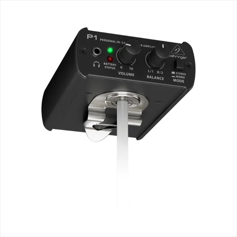 P1 Personal in-Ear Monitor Amplifier Switchable Stereo/mono Operation for Personal Monitor Applications