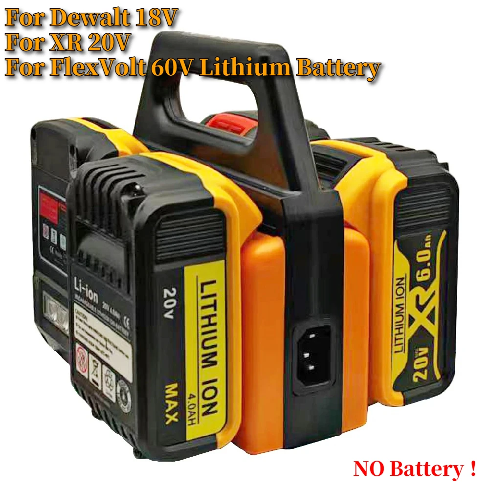 Dewalt 18V/20V/60V 리튬이온 배터리 충전기 4포트 XR FlexVolt 호환 DCB180 DCB200 DCB203 DCB205