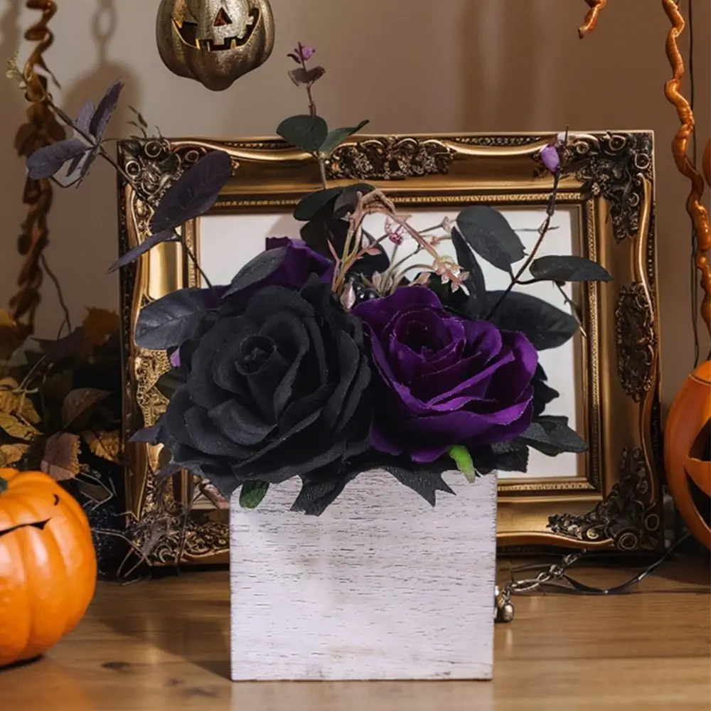 

Real Touch Desktop Artificial Flowers Lifelike Handmade Fake Silk Flowers with Base Beautiful Artificial Phalaenopsis
