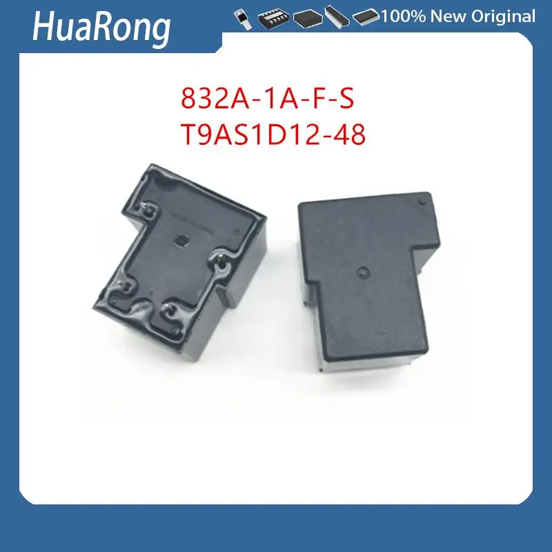 2Pcs/Lot  832A-1A-F-S   T9AS1D12-48 48VDC  30A    4-PIN RF900014WG 6VDC  16A