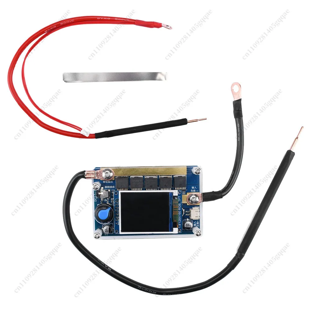 XQ01 Mini Spot Welder Control Board Portable Digital Display Spot Welding Machine 7-14V Battery DIY 18650 Battery Pack English