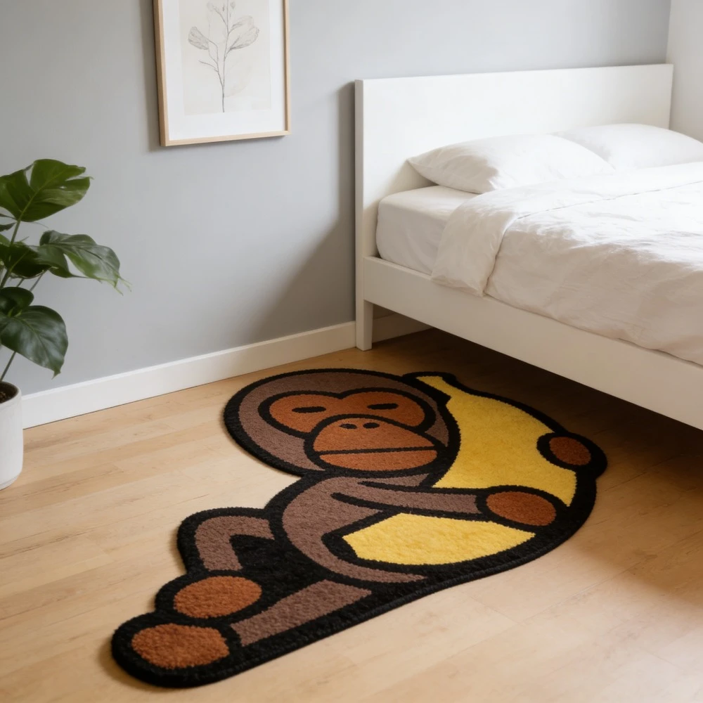 VIKAMA Silk Loop Doormat Non Slip Dirt Trapper Entrance Mat for Indoor Outdoor Home Entryway Hallway Decor
