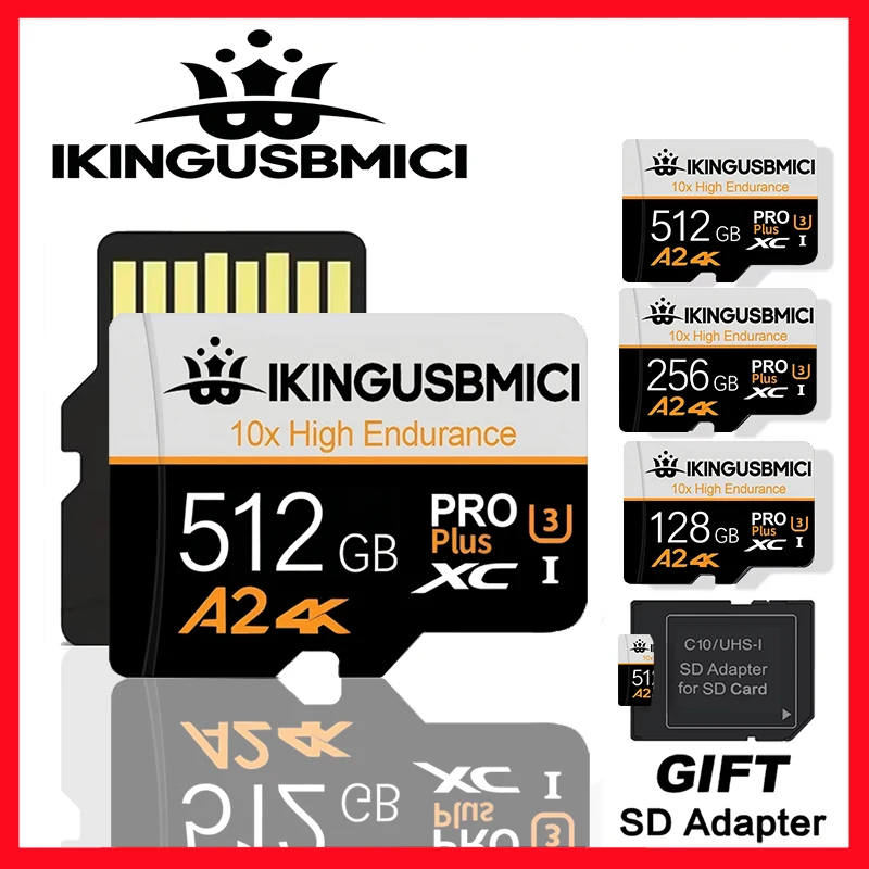 Universal SD Cards Micro SD Card TF Cards Memory Card 32GB 64GB 128GB Ultra HD U3 V30 4K for Driving Recorder Dash Cam