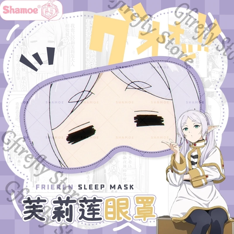 

Frieren: Beyond Journey's End Series Sleep Blinder Cosplay Nap Time Blindfold High Quality Anime Ambitus Colleagues Decorate