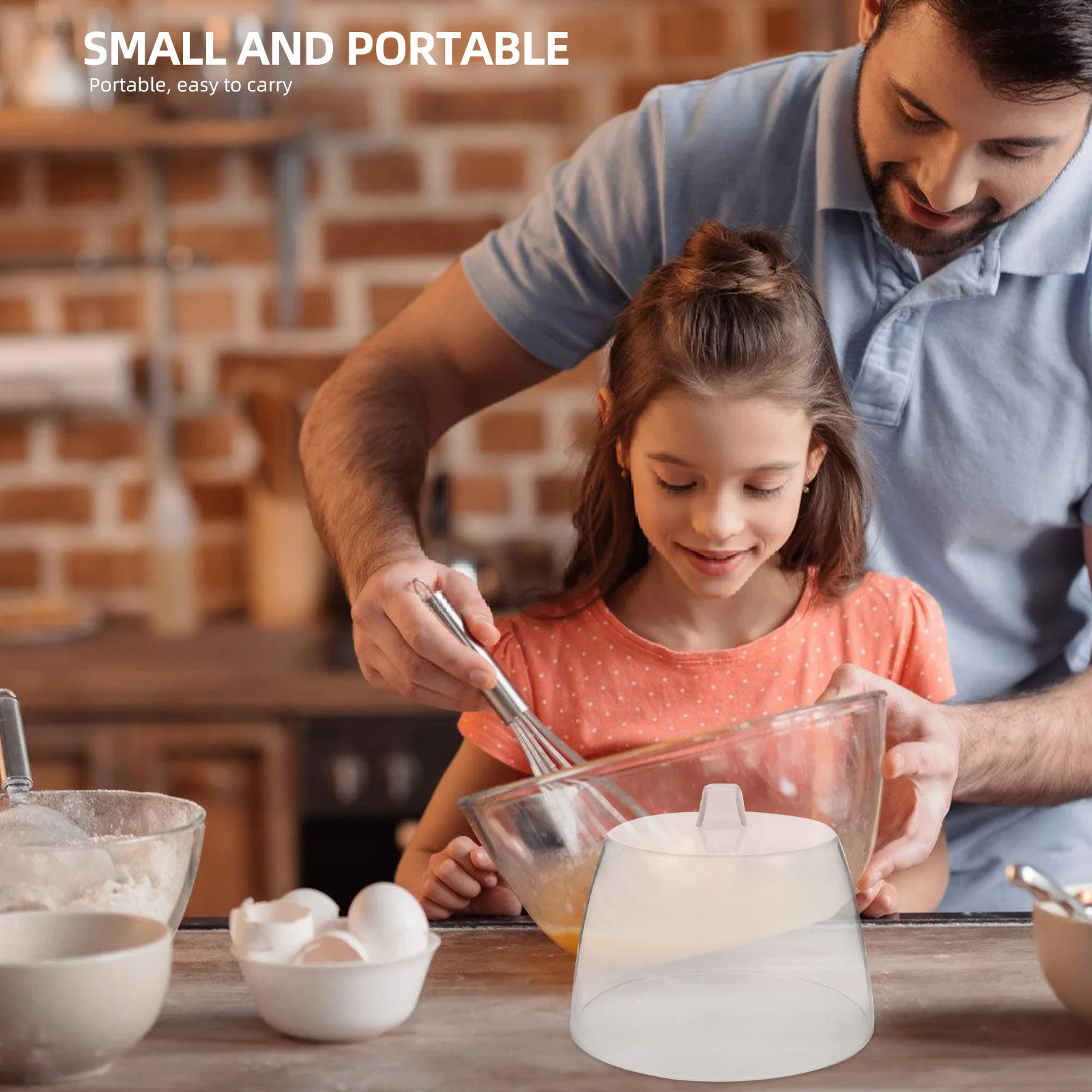 

Cheese Grater Lid Acrylic Clear Cover Rotary Slicer Part Simple Generous Design Exquisite Food Display Storage