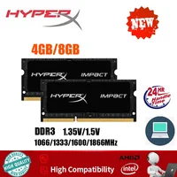 portátil Ram DDR3L DDR3 8GB 4GB 1066Mhz 1333Mhz 1600Mhz 1866Mhz SO-DIMM PC3-8500 10600 12800 Notebook DDR3 de doble canal