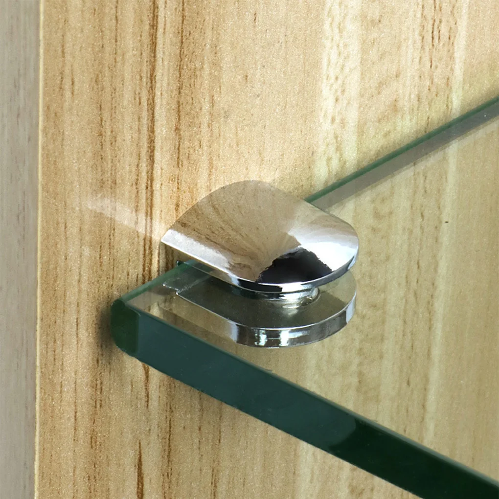 

Glass Shelf Electroplated Adjustable Anti-rust Bathroom Clamp Holder