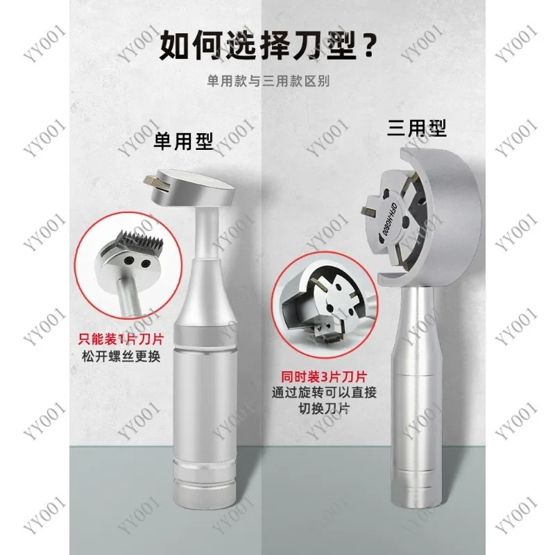 Film Cross Hatch Tester Paint Adhesion Test Tool Grid Cutter Kit For Coating Detection