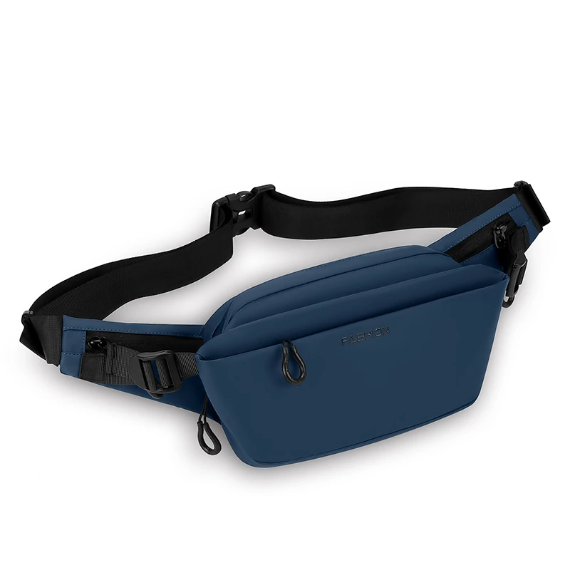 Men Minimalist Outdoor Sports Running Jogging Waist Bag Man Waterproof Fanny Pack Stylish Cross Body Belt Bag Waist Bag for Men