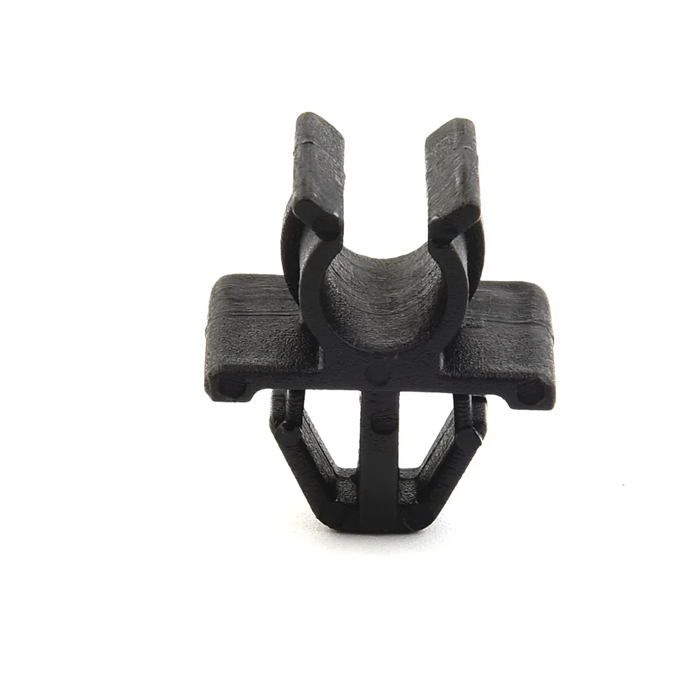 2pcs Car Fastener Hood Bonnet Prop Rod Support Clip Nylon Plastic Retainer For Nissan Automobile Fastener Clip