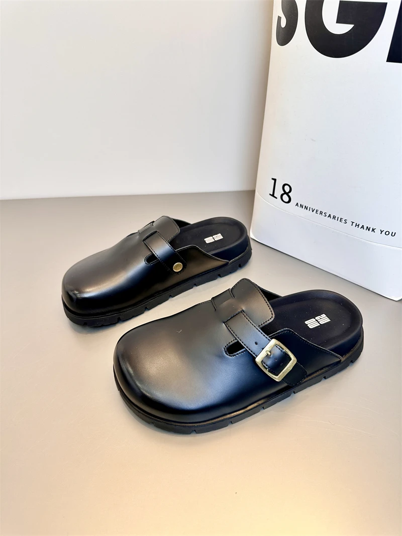 

Тапочки-мулы, летние тапочки для врачей, операционной, женские элегантные уличные тапочки на плоской подошве, пляжные сандалии для отдыха