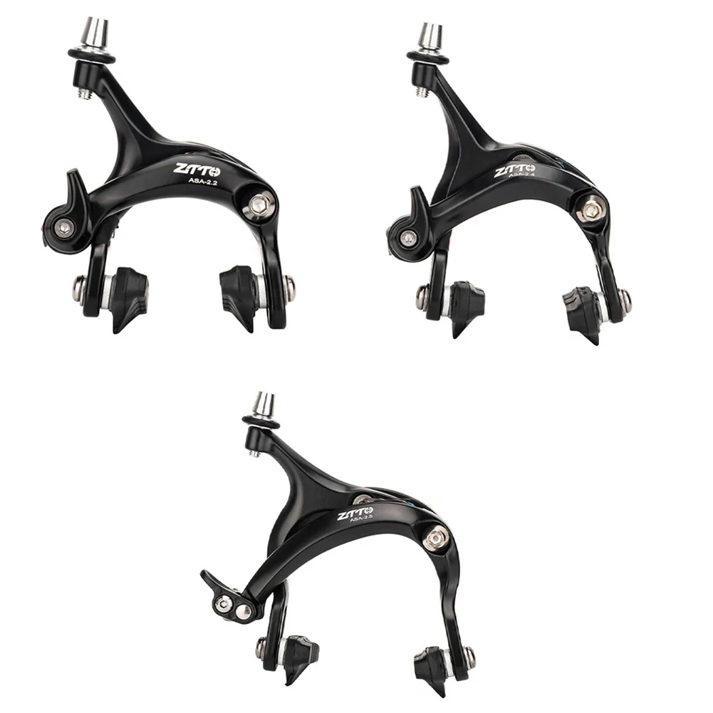 

1pair Bicycle Brake Calipers Front & Rear Brake Clamps Bicycle C-Brake Road Calipers Aluminum Alloy 2.2D 2.4D 2.5D Brake Clamps