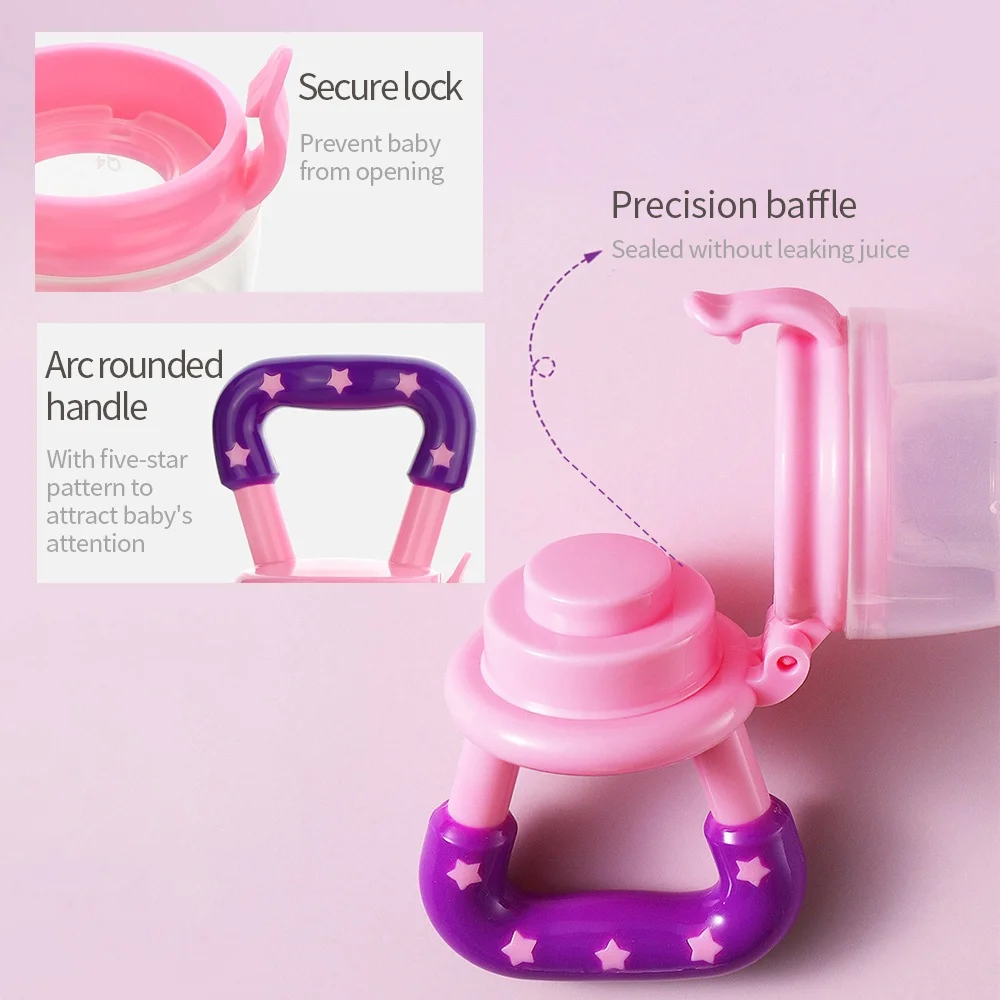 baby fruit feeder Baby Nipple Silicone Pacifier Puting makanan bayi puting buah makanan baby