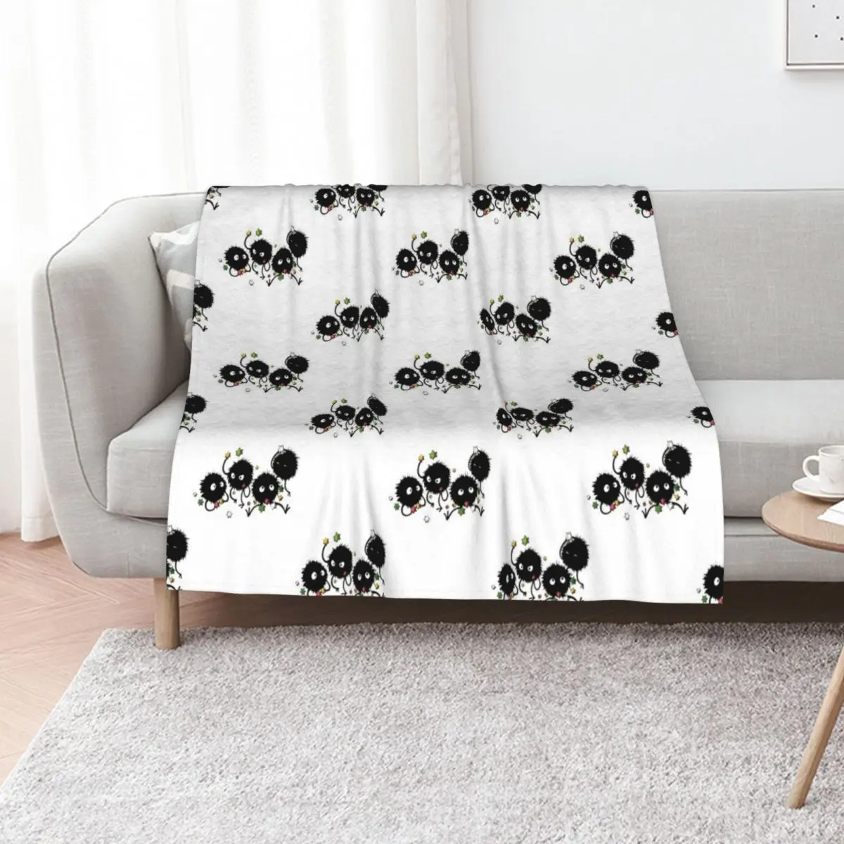 

soot sprites Classic Throw Blanket Heavy Thermals For Travel Luxury Thicken Beach Blankets