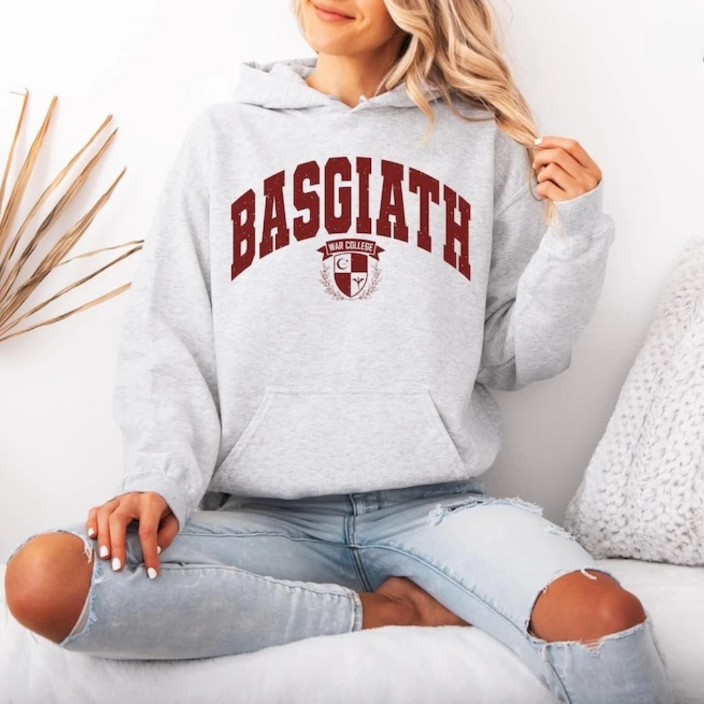 Sudadera con capucha de cuarta ala, sudadera universitaria de guerra básica, ropa de Dragon Rider, sudaderas con capucha para amantes de los libros, ropa informal para la vida diaria para hombres y mujeres